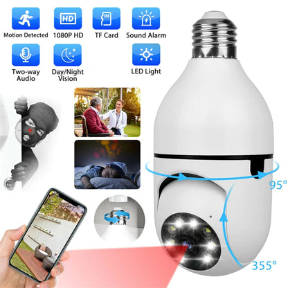 CAMARA DE SEGURIDAD DE AMPOLLETA 360
