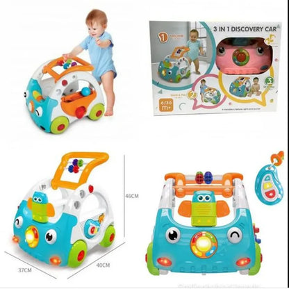 ANDADERA 3 EN 1 PARA BEBES DISCOVERY CARS