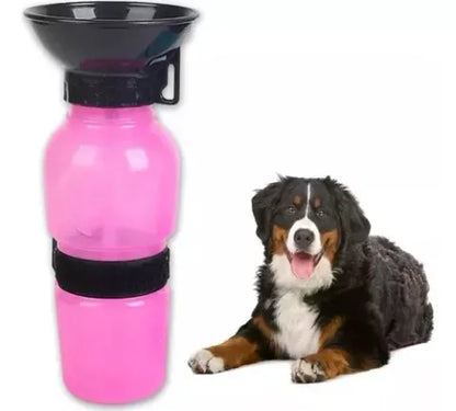 Botella Agua Bebedero Mascota Perrito Paseo 500ml