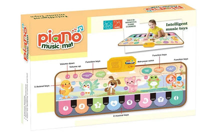 PIANO EDUCACIONAL PARA NIÑOS CON MUSICA INTERACTIVO ALFOMBRA