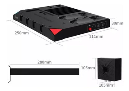 BASE 9 EN 1 PARA NINTENDO SWITCH MULTIFUNCIONAL