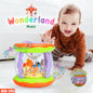 JUGUETE GIRATORIO CON MUSICA Y LUCES DIDACTICO PARA NIÑOS WONDERLAND