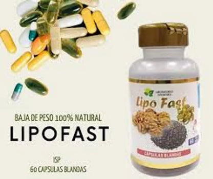 LIPO FAST LABORATORIO SOL NATURA 60 CAP