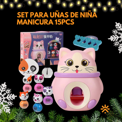 Set de manicura para Uñas de 15 pcs