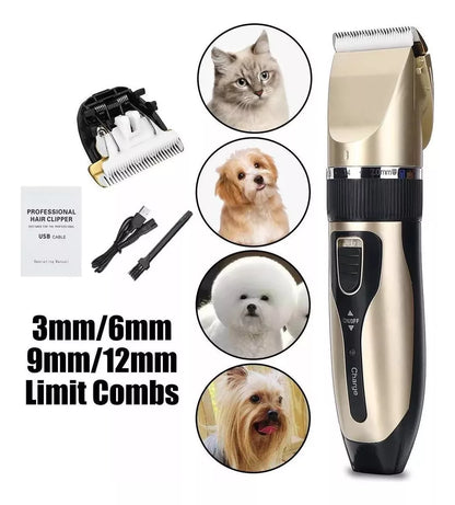 Maquina Cortar Pelo Perros/gatos Cortadora Canina Accesorios