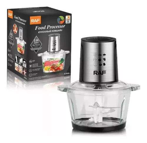 Procesadora De Alimentos Raf R.7005 2l Negro 800w