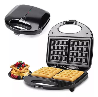 WAFLERA ELECTRICA 2 REBANADAS 850W WAFFLE MAKER R242