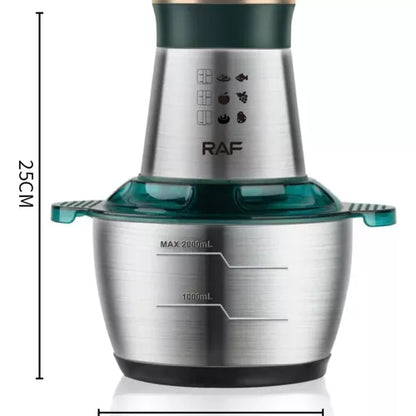 PROCESADOR DE ALIMENTOS DE 2 LITROS RAF